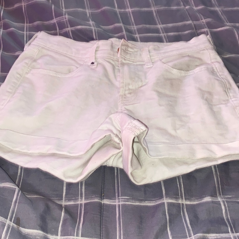 White shorts